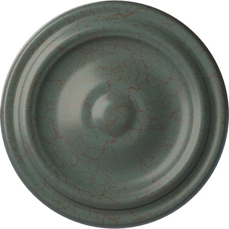 Ekena Millwork Maria Ceiling Medallion (Fits Canopies up to 1 3/4"), 9 5/8"OD x 1 1/8"P, Cloud Burst Crackle CM09MACBC